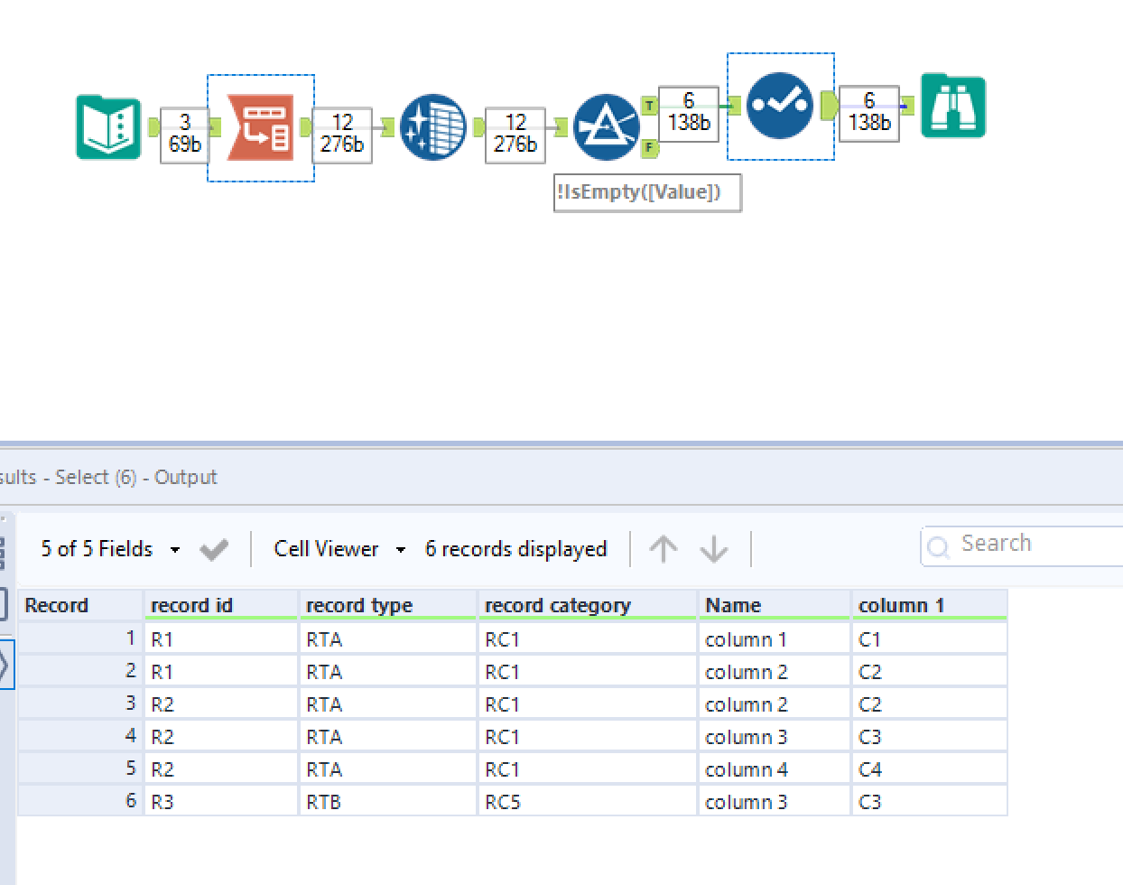 Solved New Row For Every Column Having A Value Alteryx Community 5165