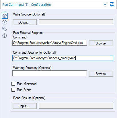 Solved: Cannot execute After Run command on server - Alteryx Community