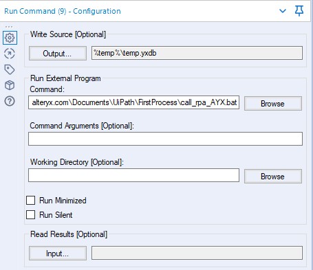 Solved: Run a batch file from Run Command tool - Alteryx Community