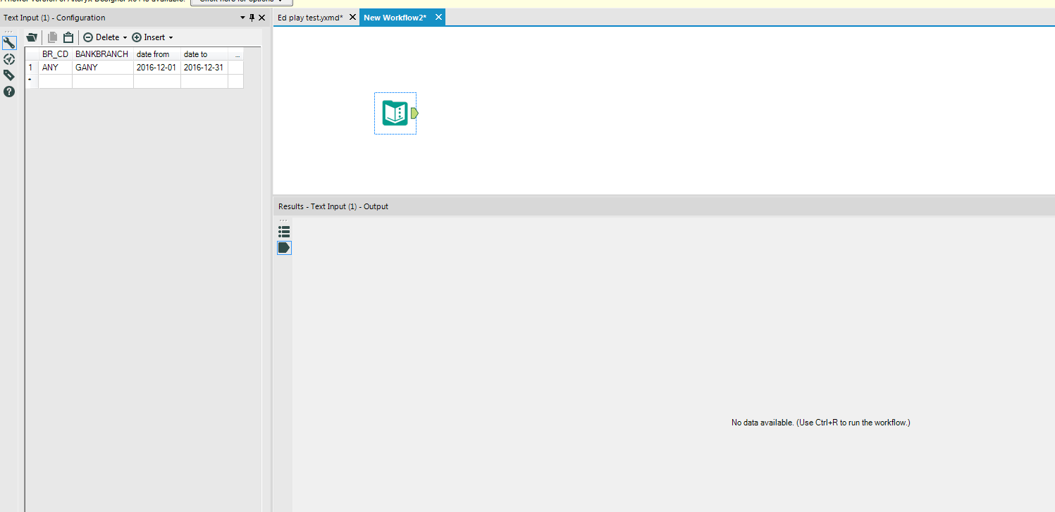 Results Window Not Displaying Data Anymore Alteryx Community