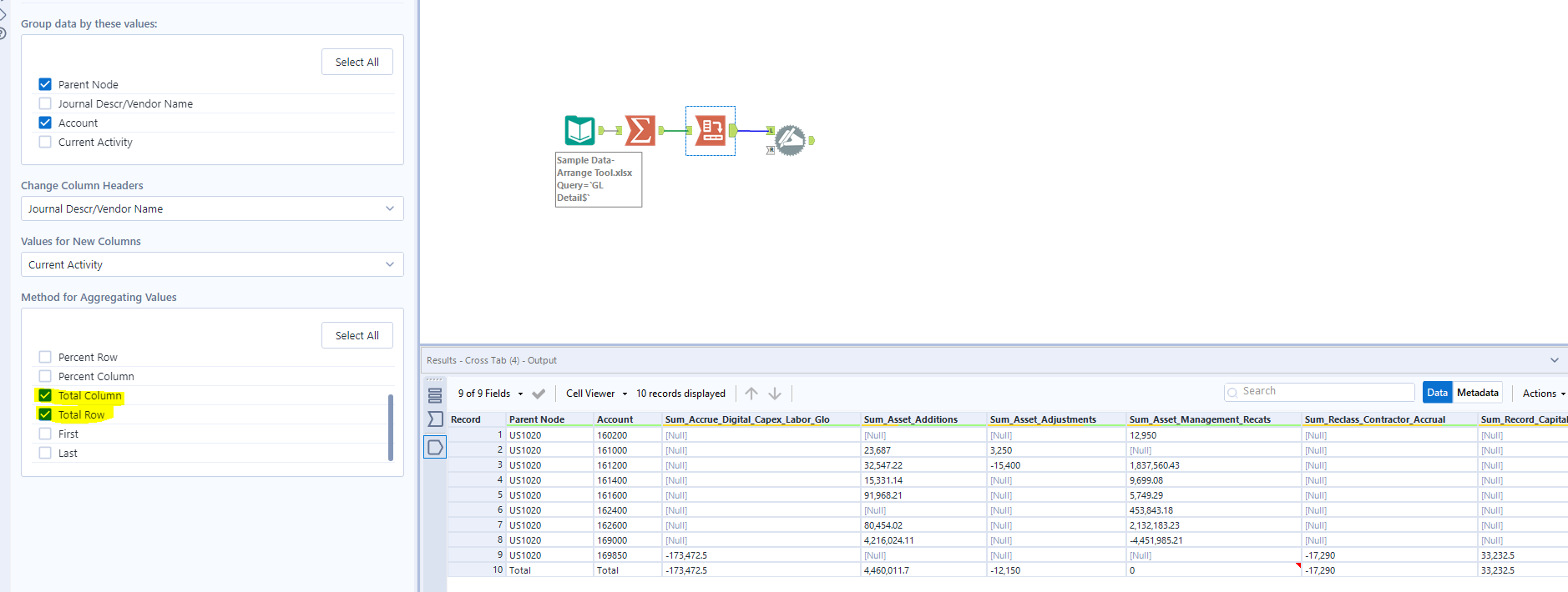 Arrange Tool - Alteryx Community