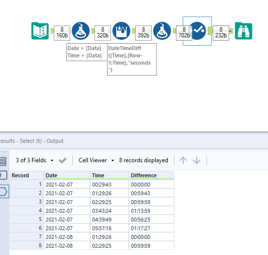 Date Time Trim Formula Alteryx