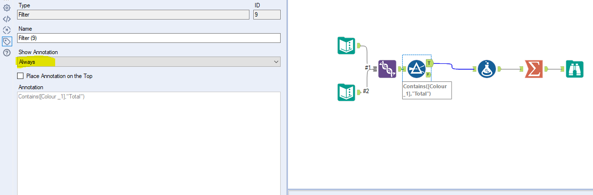 Solved: Annotation in User settings - Alteryx Community