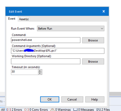 Solved: Cannot execute After Run command on server - Alteryx Community