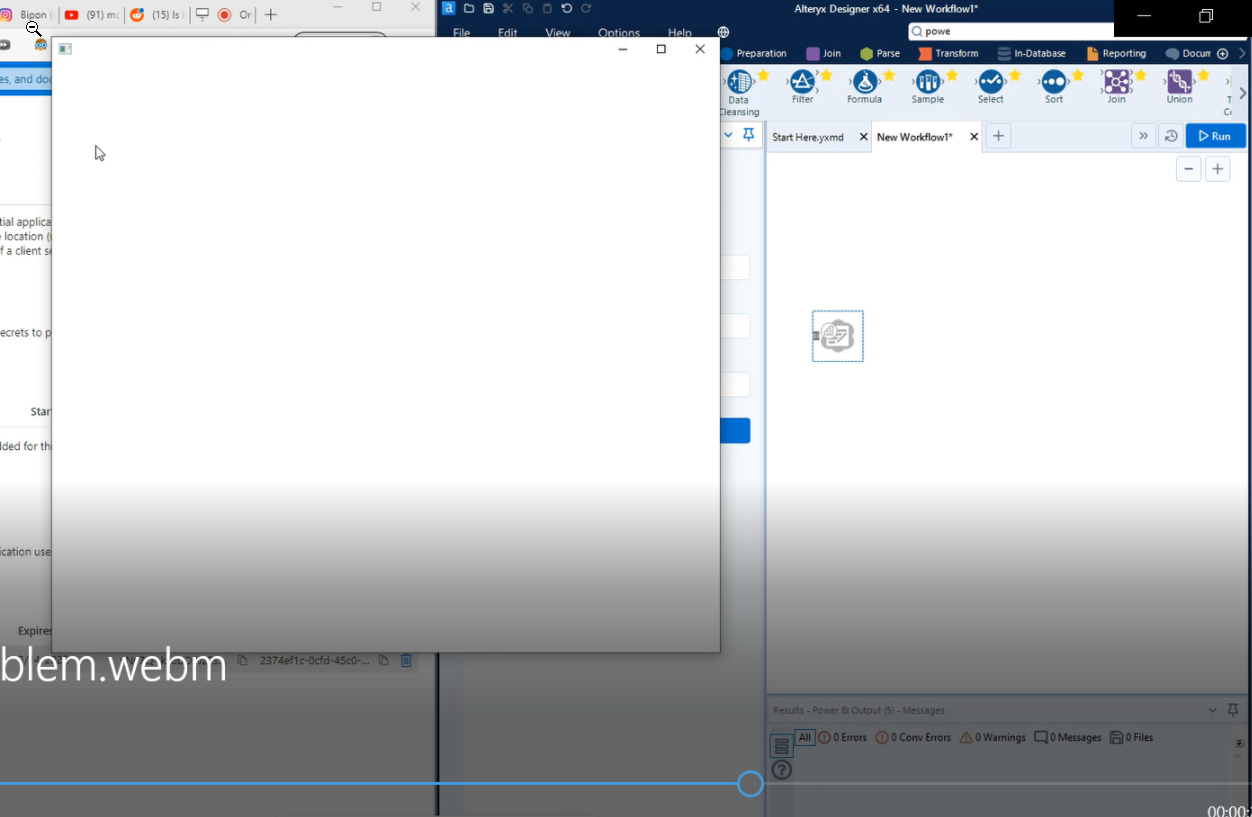 TCPE12 Blank White Screen When Authenticating / Error "Please Enter