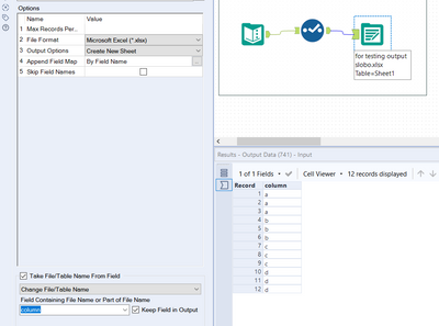 Solved: Output to multiple sheets in same workbook not pos - Alteryx  Community