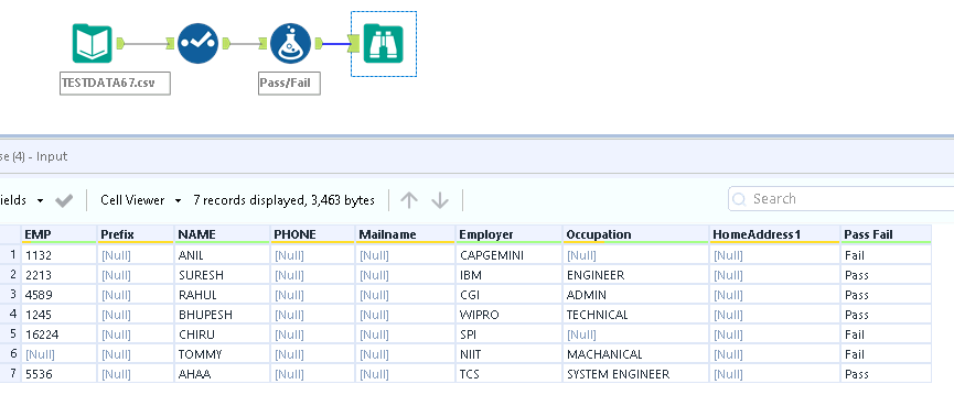 Importing CSV and seeing a lot of NULLS - Alteryx Community