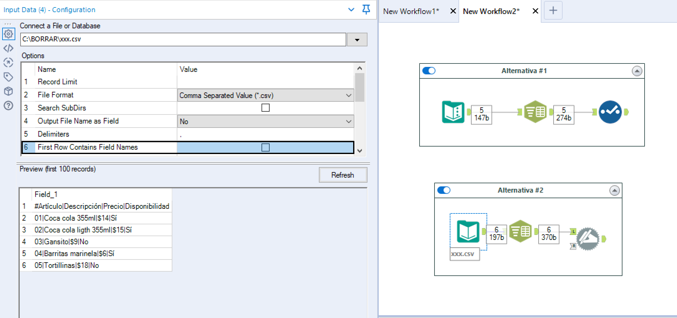 Solucionado: Encontrar caracteres antes de letras - Alteryx Community