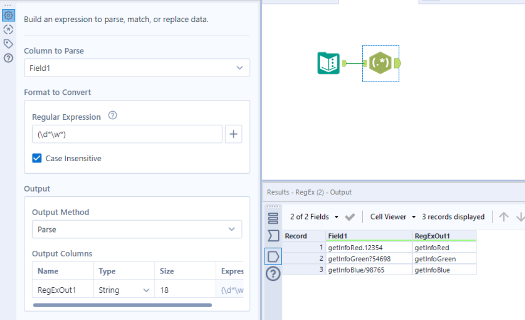 Solucionado: Encontrar caracteres antes de letras - Alteryx Community