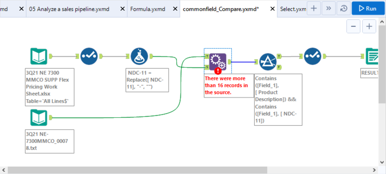 Solved How to compare a csv file and excel file to identi... Alteryx