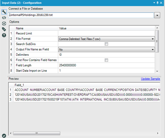 How to restrict input files columns count Alteryx Community