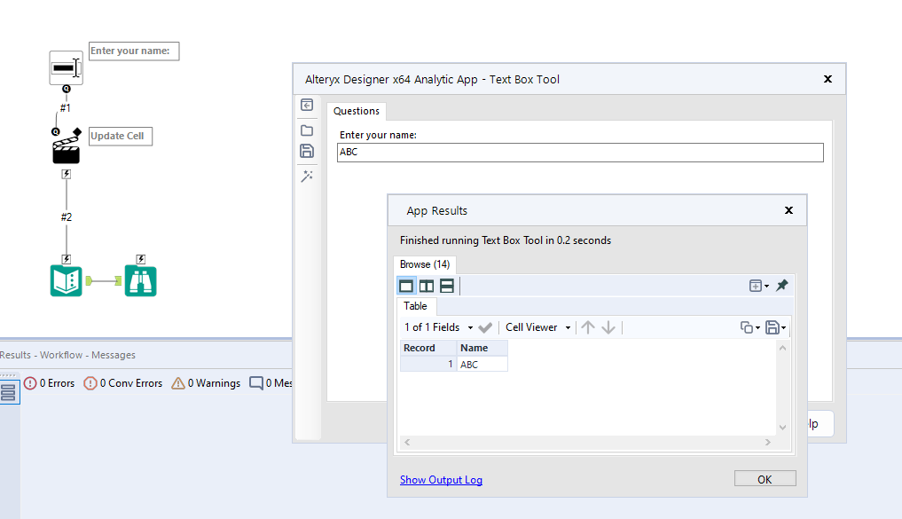 Text Box Tool Alteryx Community