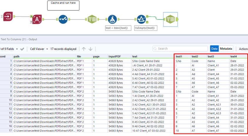 Solved: PDF Extraction - Alteryx Community