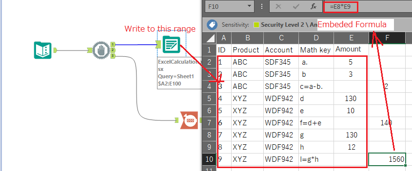 Solved Excel To Drive Calculations In Alteryx Alteryx Community