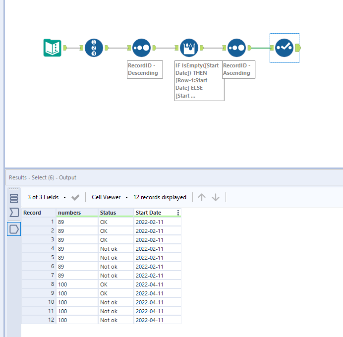 Solved Want To Assign A Column Value Based On Another Cel Alteryx Community 9834