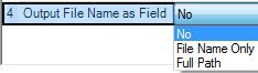 Output Filename as Field