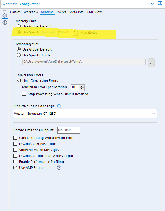 Multiple Excelfile input stalls using AMP engine Alteryx Community