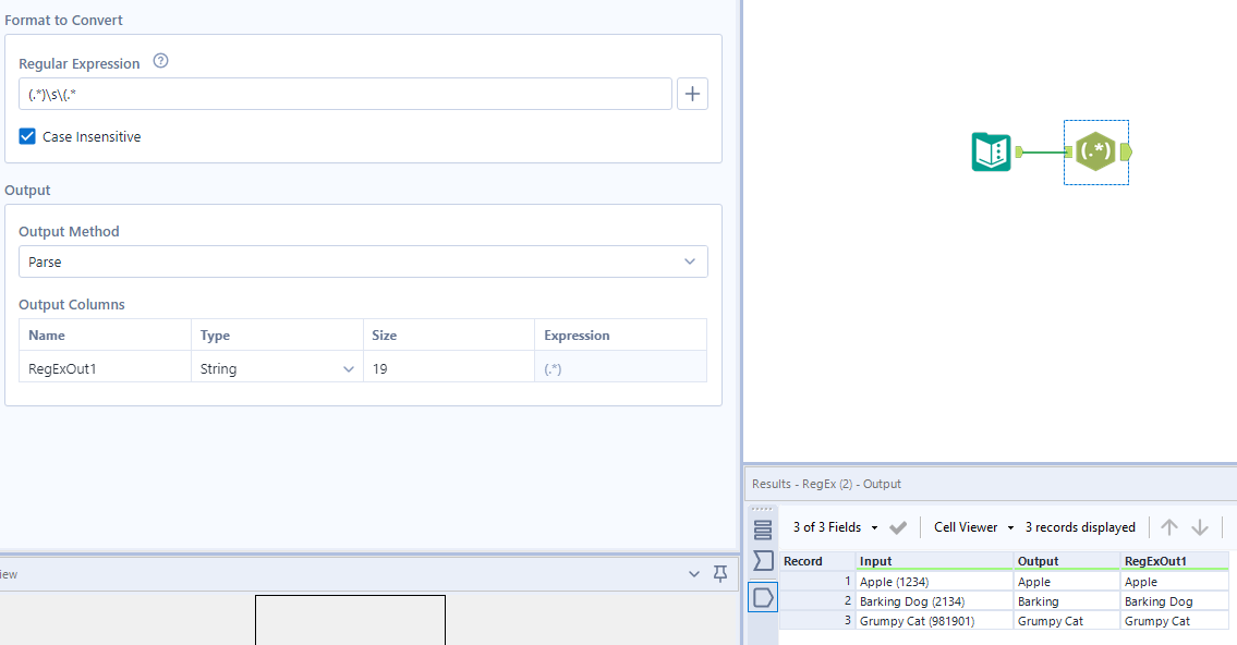 Solved Regex formula for string outside brackets Alteryx Community