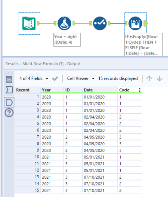 Solved Grouping Rows By Date Alteryx Community 7314