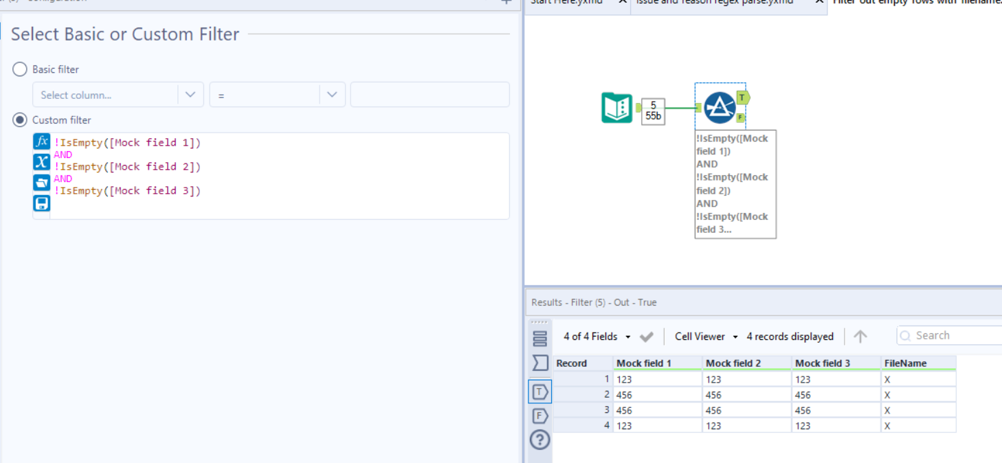 Solved: Remove Empty Rows - Alteryx Community