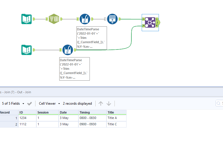 Mapping 2 data within a range as criteria - Alteryx Community