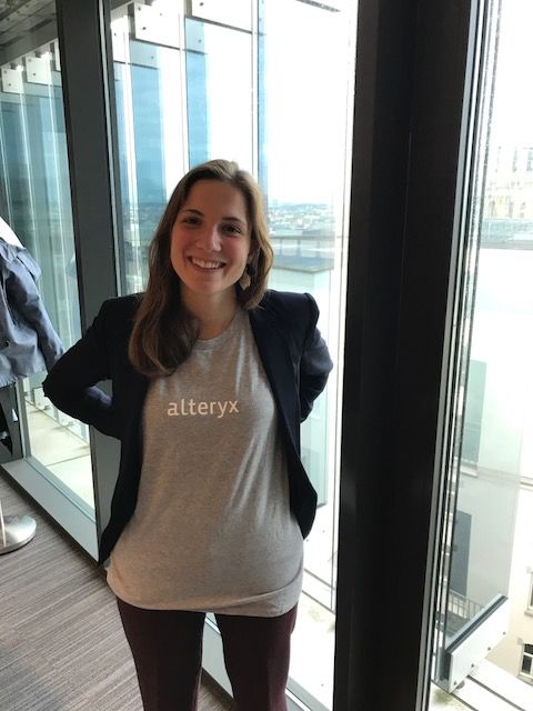 the alteryx brain-lady