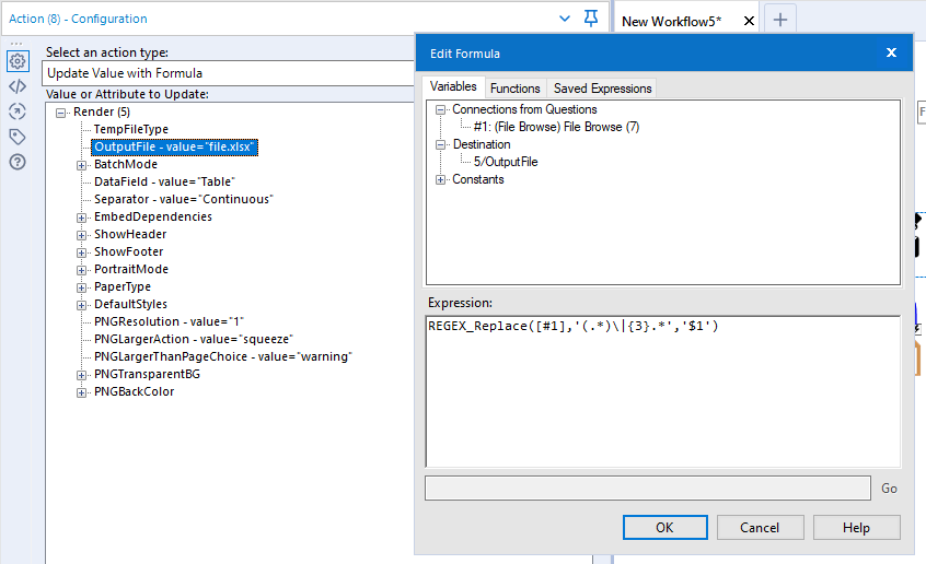 Solved Use File Browse and Action tools to update Excel f... Alteryx Community