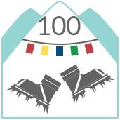 100 Solutions Badge - Lhotse Face