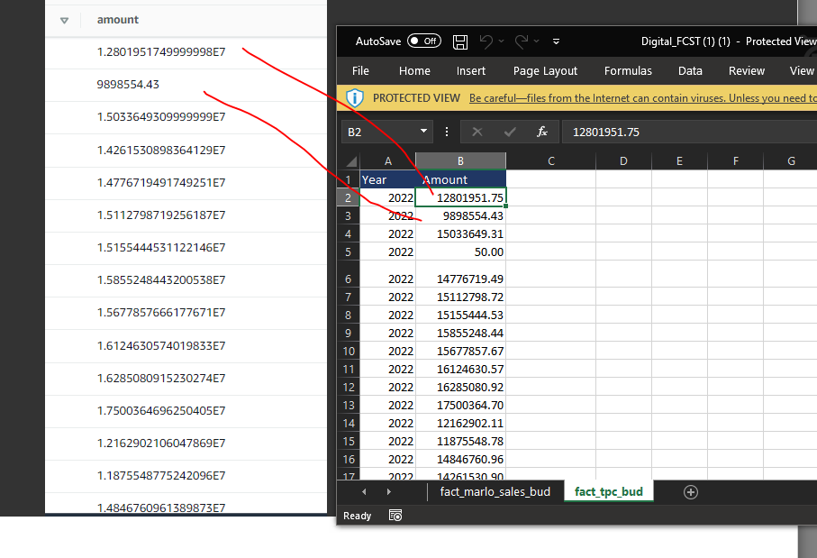 Decimal number is not reading properly Alteryx Community
