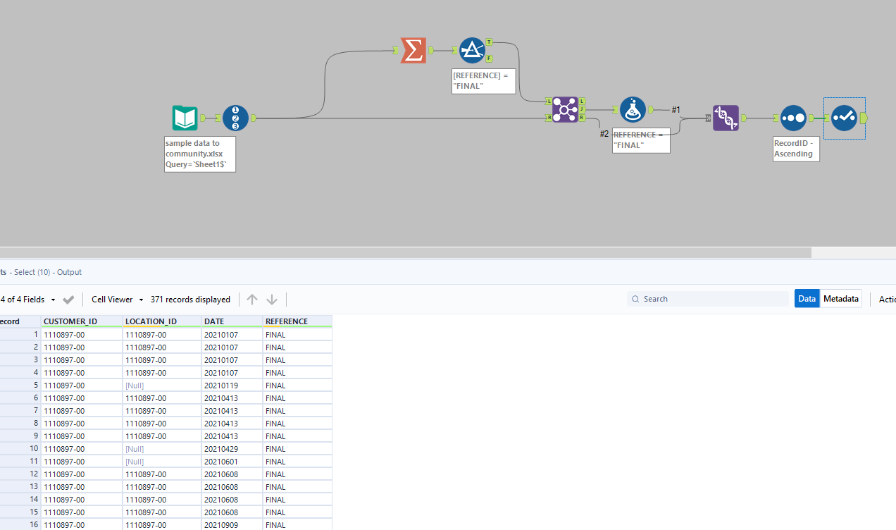 Solved Data Transformation Alteryx Community 2700