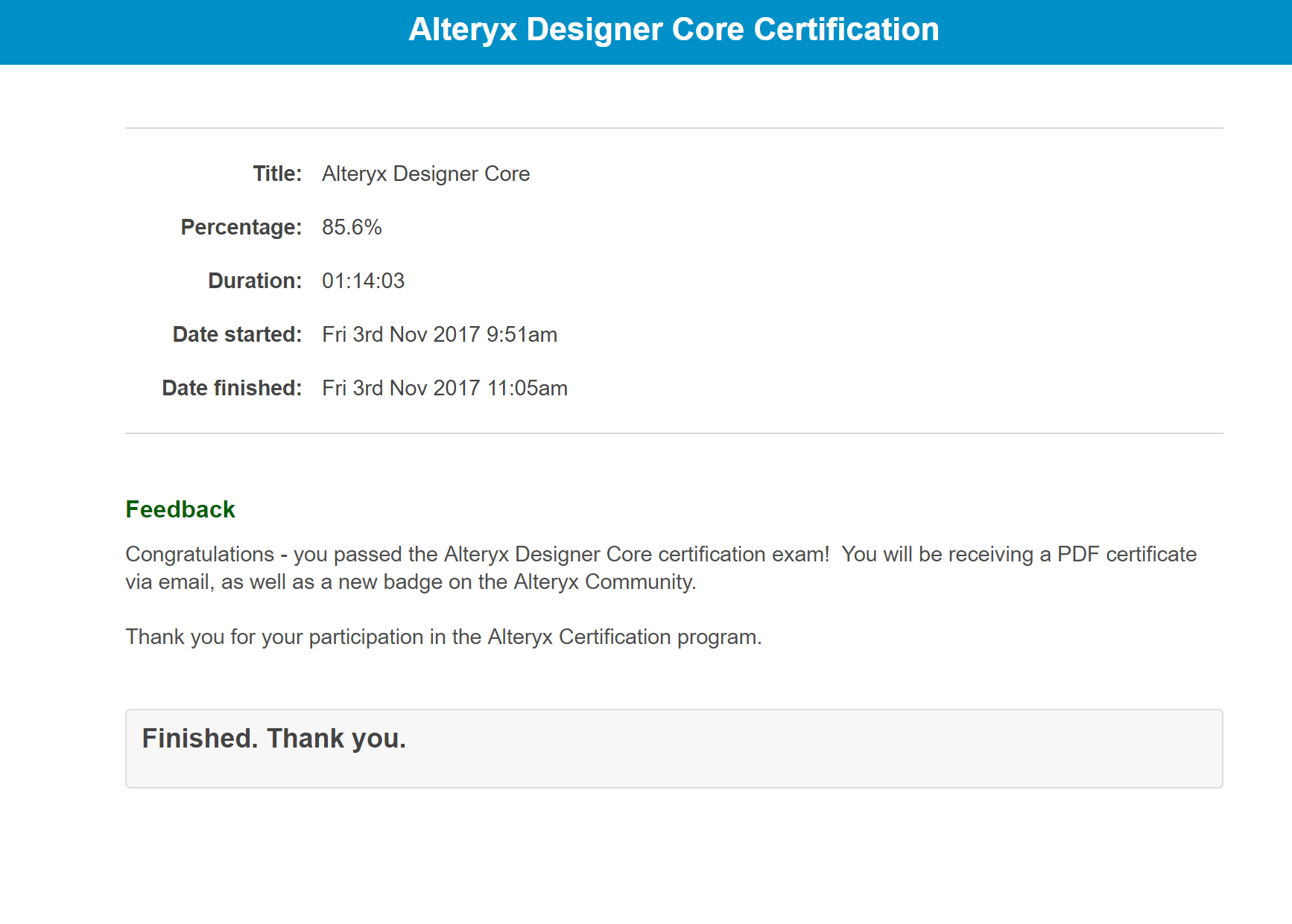 Announcing the Alteryx Product Certification Progr Alteryx Community