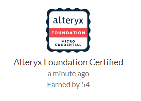 Solved: Introducing Alteryx Micro Credentials Alteryx Community