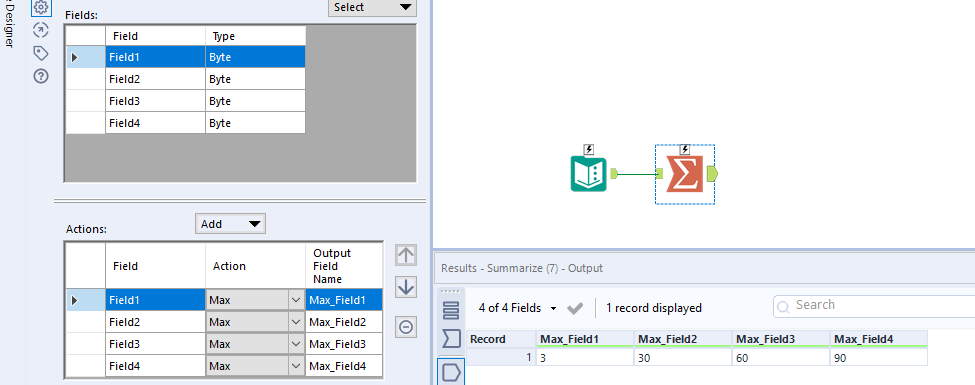 Solved Dynamic Summarize Tool Alteryx Community 2043