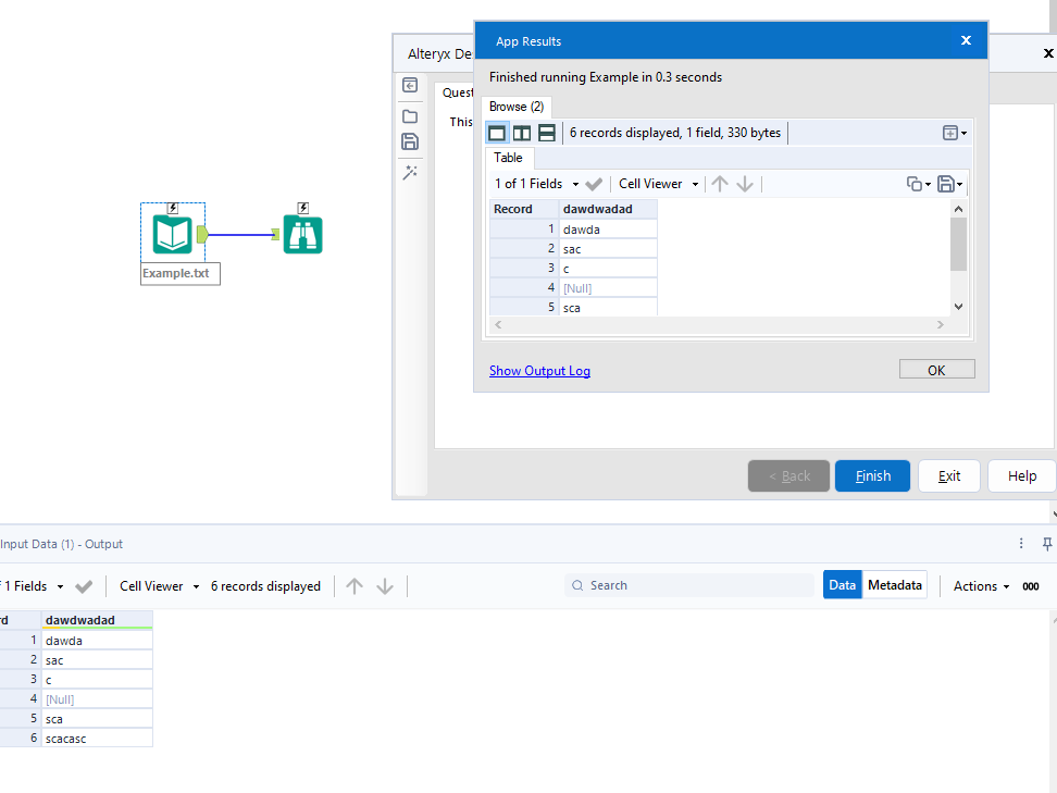 Delimiter bug in input tool for analytic app - Alteryx Community