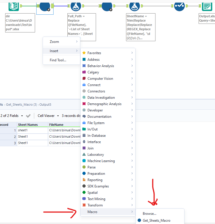 Combine Excel and Rename Sheets Alteryx Community