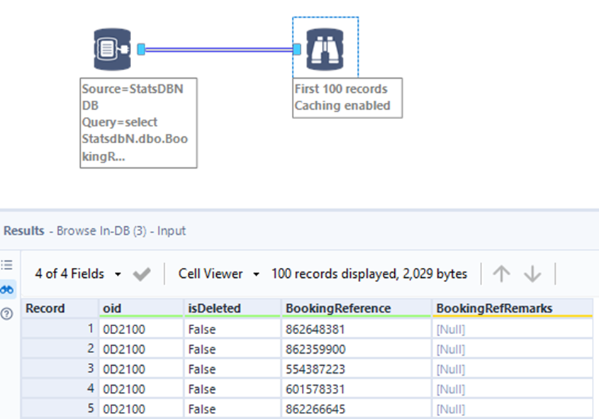 Database Binary Primary Key how to retain full len... Alteryx Community
