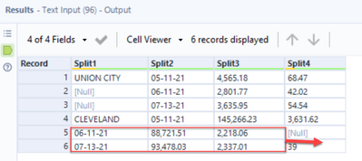 Shift Row to the Right Alteryx Community