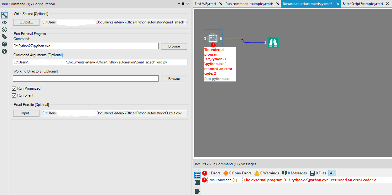 Solved: Cannot execute After Run command on server - Alteryx Community