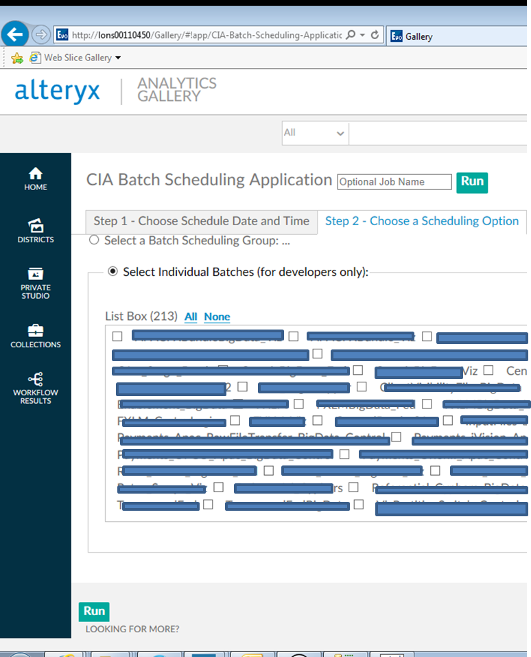 Alteryx Gallery Application List Box Alteryx Community