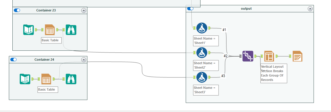 Solved Output To Different Excel Spreadsheet Tabs Alteryx Community 2302