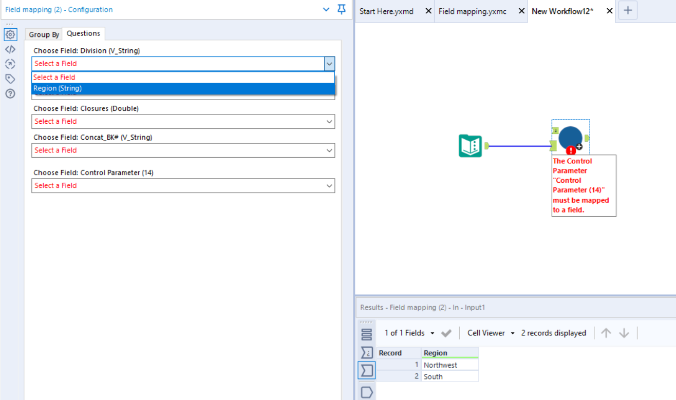 Show Field Map Alteryx Community