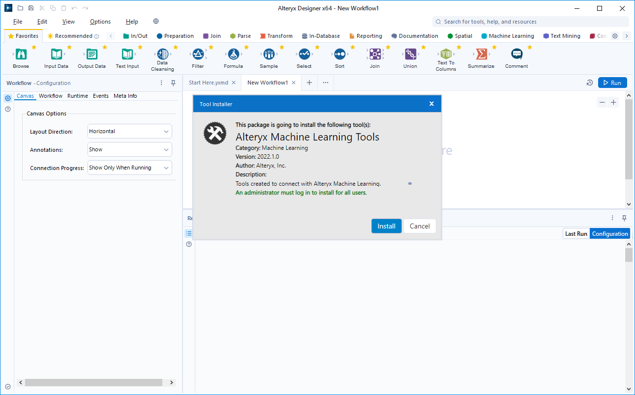 Alteryx Machine Learning Integration tools Alteryx Community