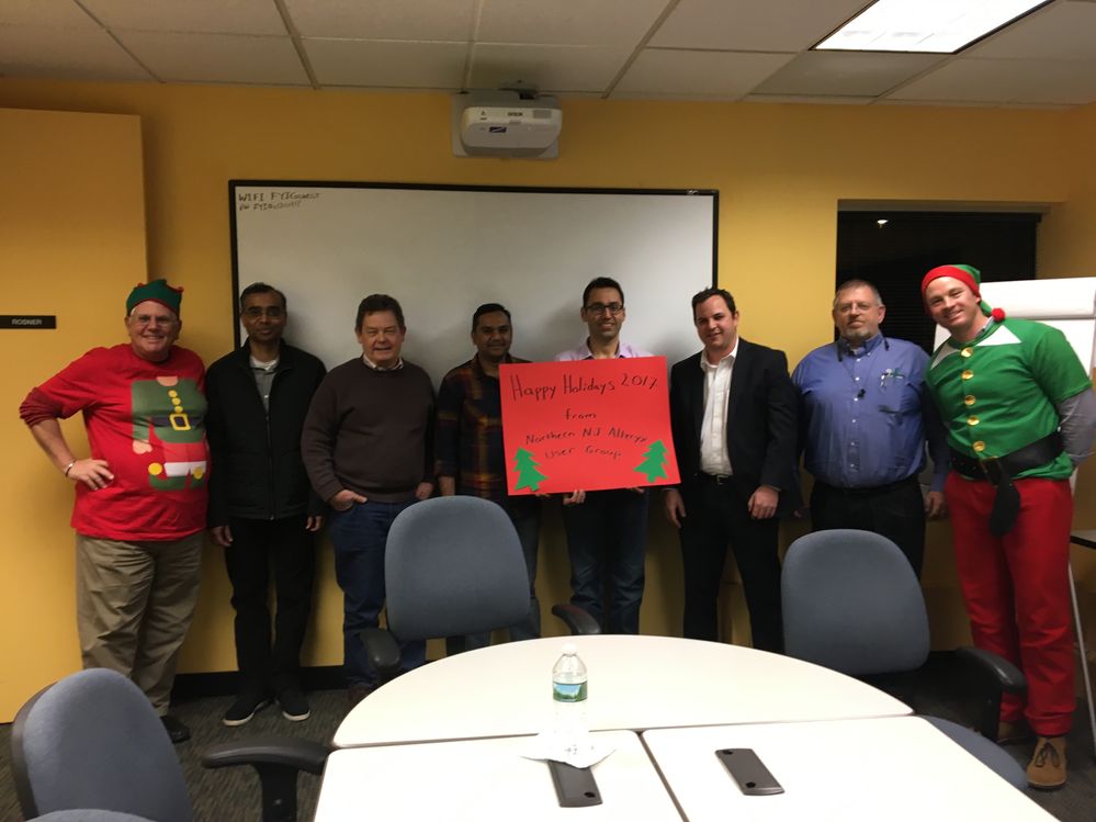 Happy Holidays From North Jersey User Group