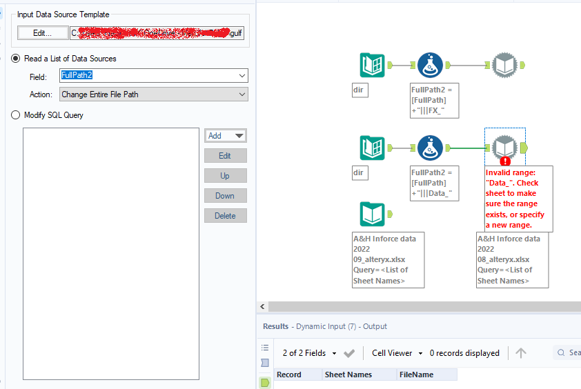 Dynamic Input cannot see existing tab - Alteryx Community