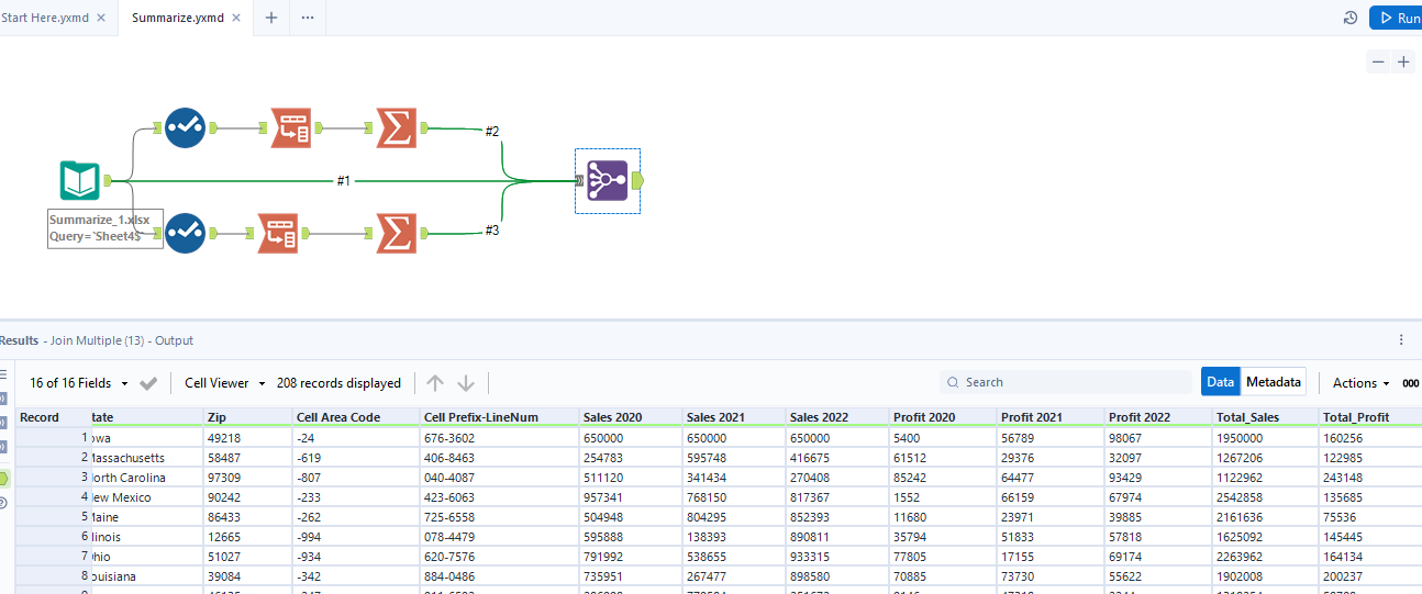 Solved Summarize Multiple Columns Into 1 Alteryx Community 6823