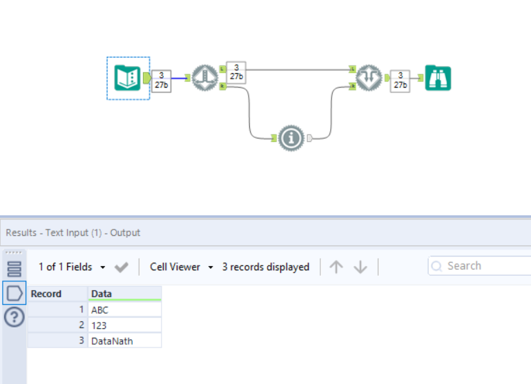 Solved How to pass data through workflow if container is Alteryx