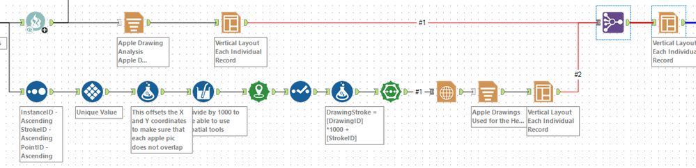 By offsetting the X & Y Coords, it creates a simple grid using a single map