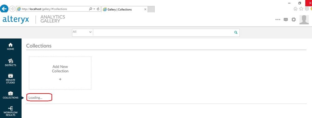 Alteryx Collections Loading Page Issue.jpg