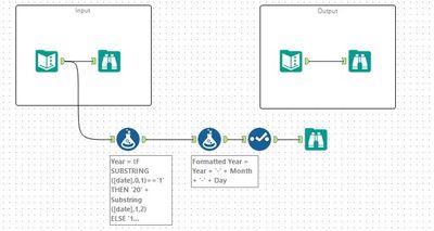 Two step formula approach