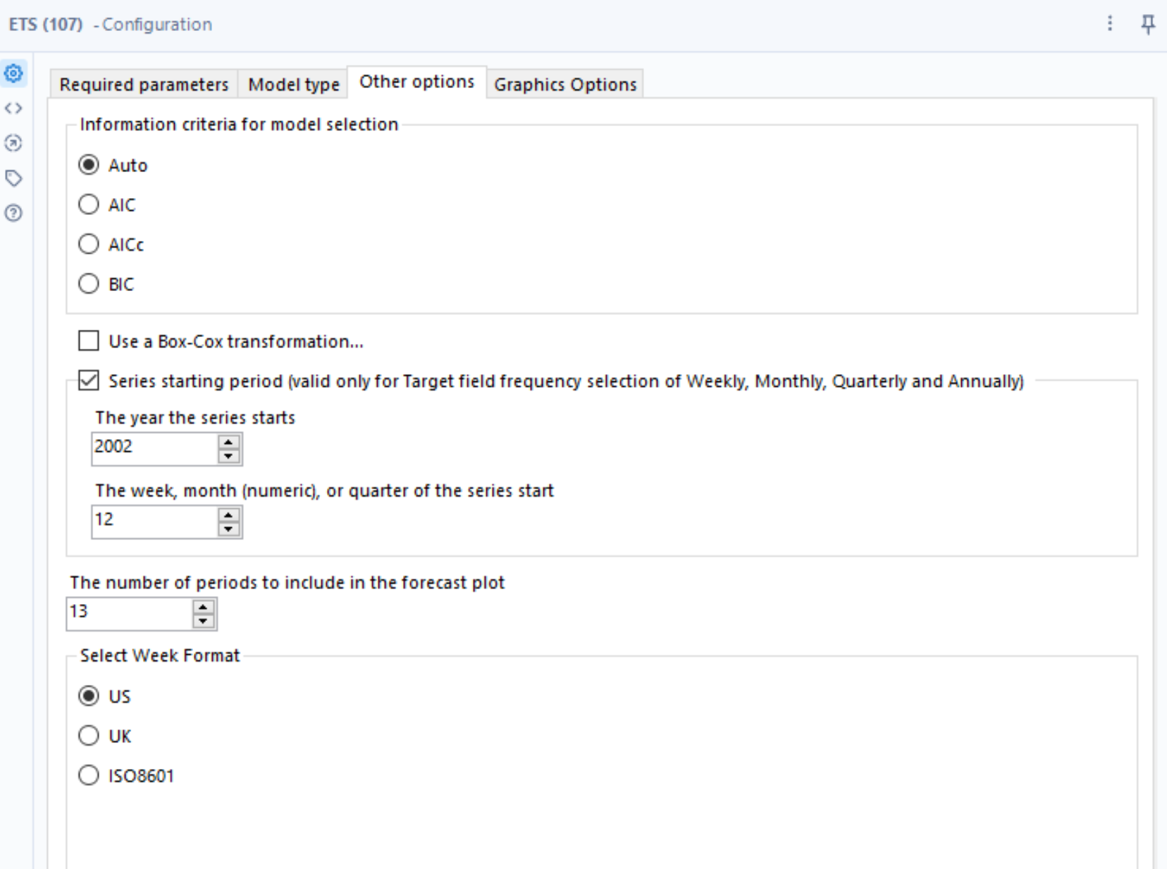 Alteryx ETS time series tool with custom frequency... Alteryx Community
